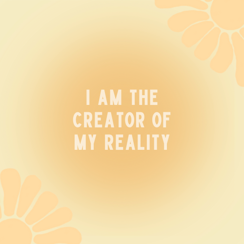 Creator Of My Reality Aura Poster