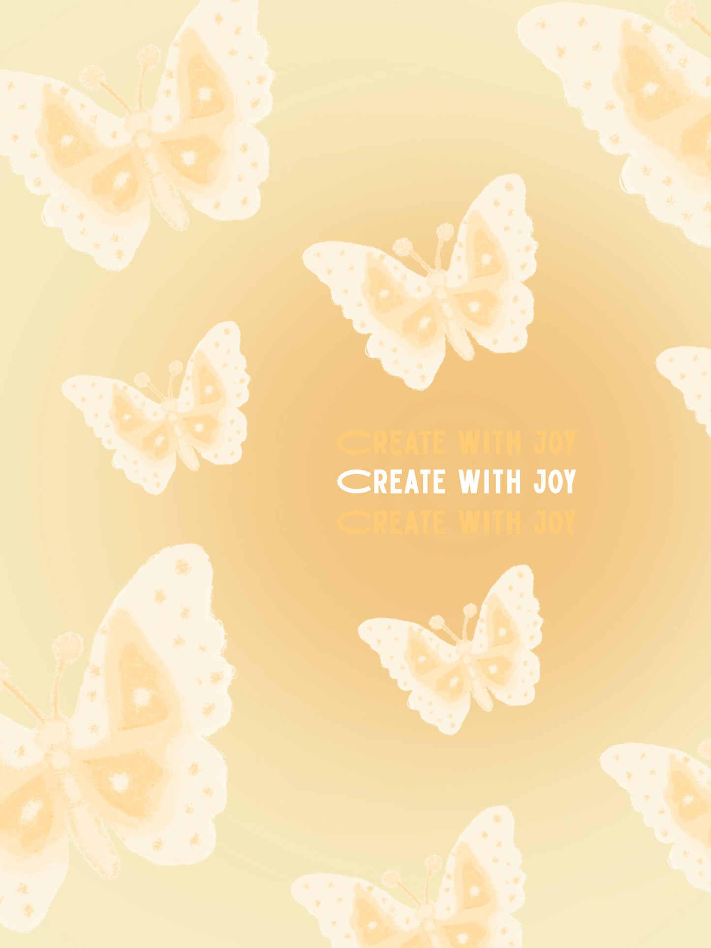 Create With Joy Poster