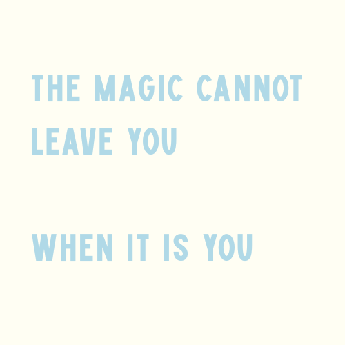 The Magic Is You Poster