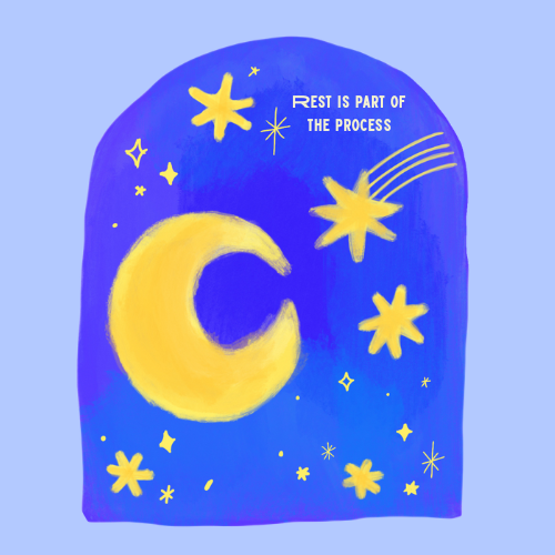 Rest is Part of the Process Poster