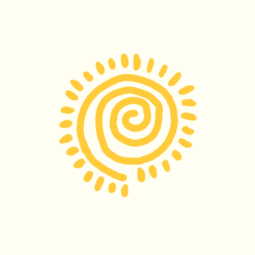 Sunshine Spiral Poster